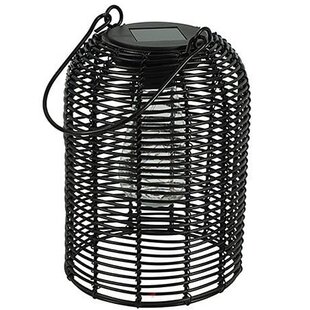 Hanglamp solar LED Dara L zwart