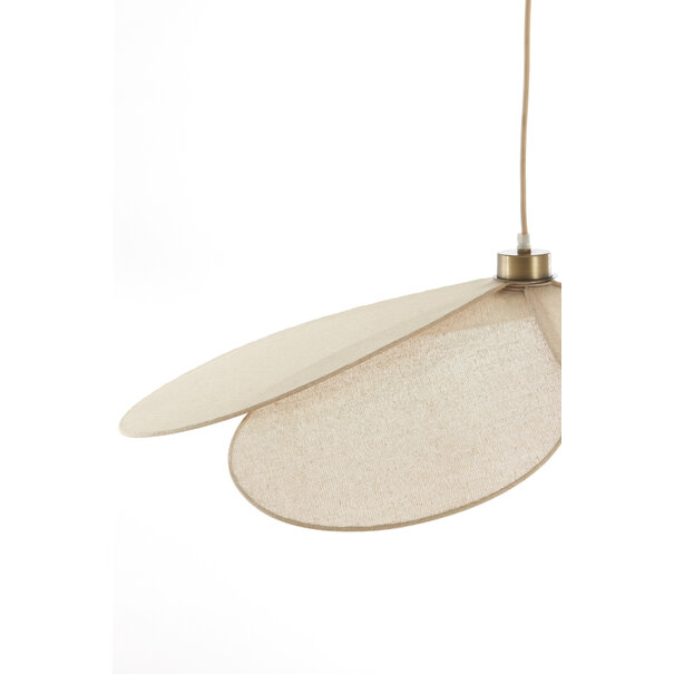 Light en Living Hanglamp Ø46x13 cm FYANO zand