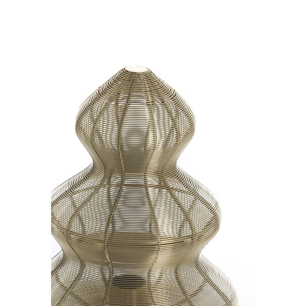 Light en Living Windlicht Ø25x34 cm CHRISTMAS TREE  bronze