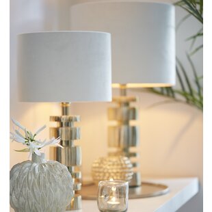 Kap cilinder 25-25-18 cm VELOURS off white