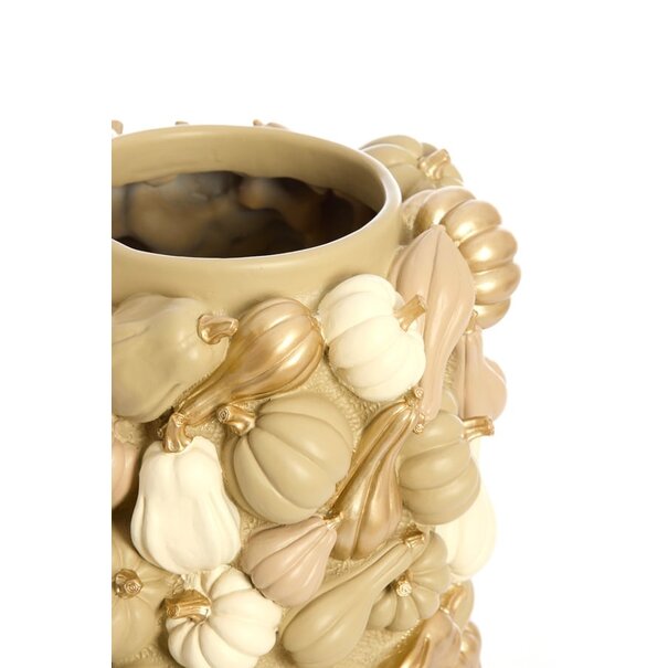 Light en Living Vaas deco Ø27,5x49 cm PUMPKIN Zand
