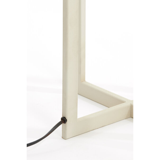 Light en Living Vloerlamp 30x30x140 cm MACE crème