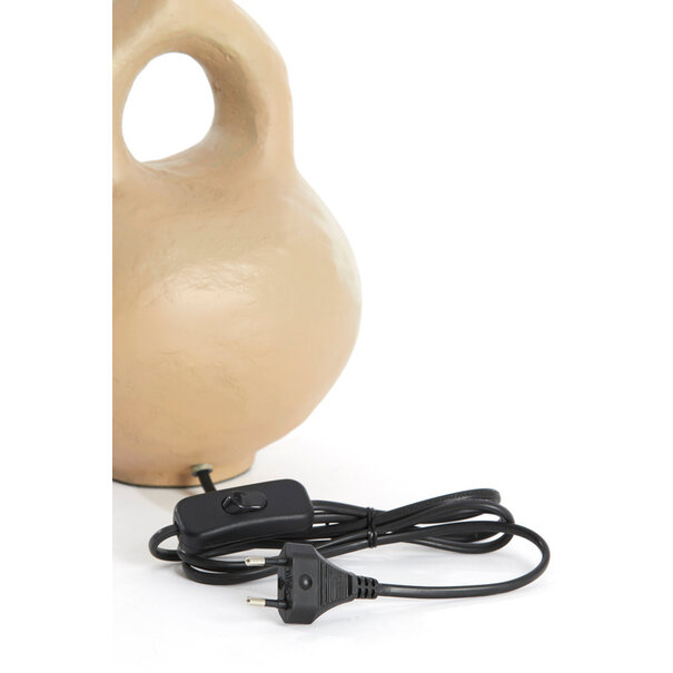 Light en Living Lampvoet 25x22x37 cm IMOLA zand