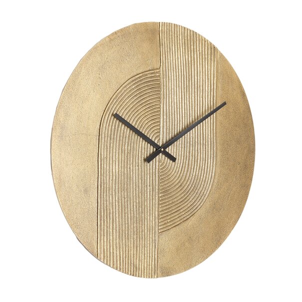 Light en Living Klok Ø58 cm GWENNA antiek brons