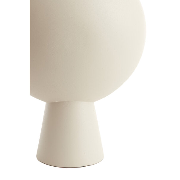 Light en Living Vaas deco 31x20x60 cm KAVANDU licht  crème