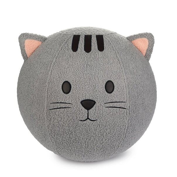 Balvi Poef Kitty grijs polyester