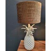 Lampvoet 20x19x42 cm PINEAPPLE crème