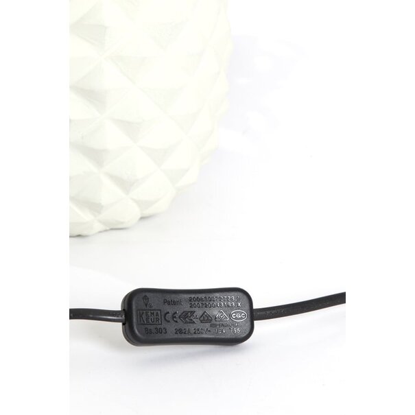 Light en Living Lampvoet 20x19x37 cm PINEAPPLE crème