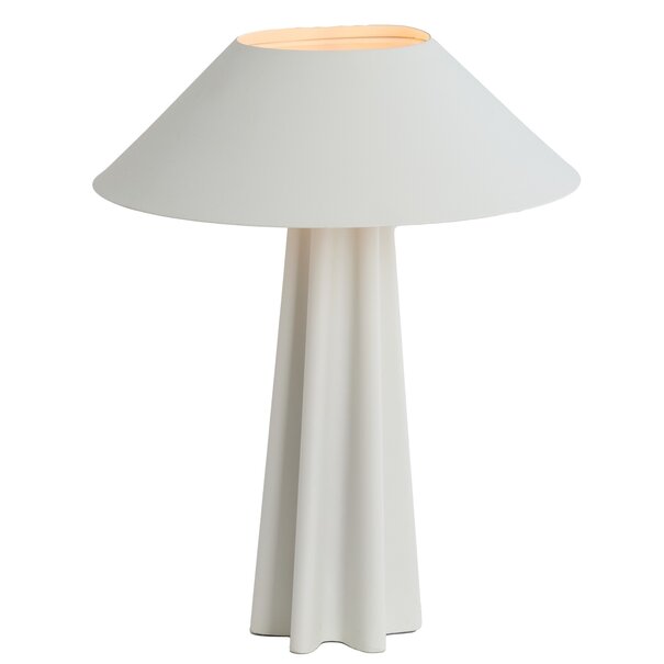 Light en Living Tafellamp Ø38x49 cm CUKAI mat wit