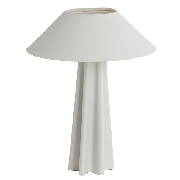 Light en Living Tafellamp Ø38x49 cm CUKAI mat wit