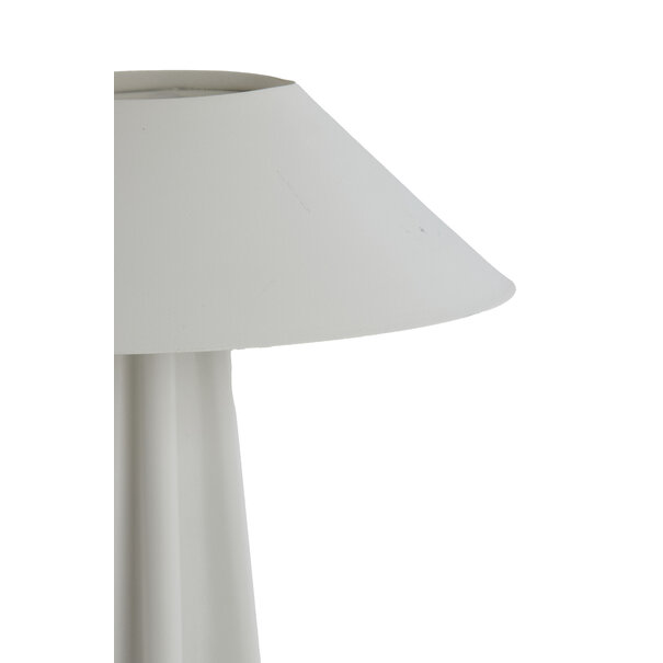 Light en Living Tafellamp Ø38x49 cm CUKAI mat wit