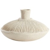 Vaas deco Ø19x11 cm NEIRA crème