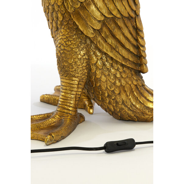 Light en Living Tafellamp 32x31x65 cm DUCK antiek brons