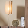 Tafellamp Ø20x70 cm FRINGE naturel+crème