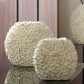 Vaas 44x20,5x38,5 cm PHYLIA crème