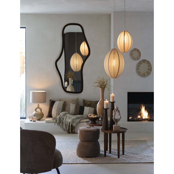 Light en Living Lampvoet 19x17x30 cm IMOLA zand