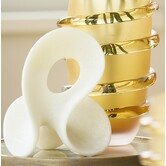 Ornament 19,5x14,5x23 cm ZAINO crème