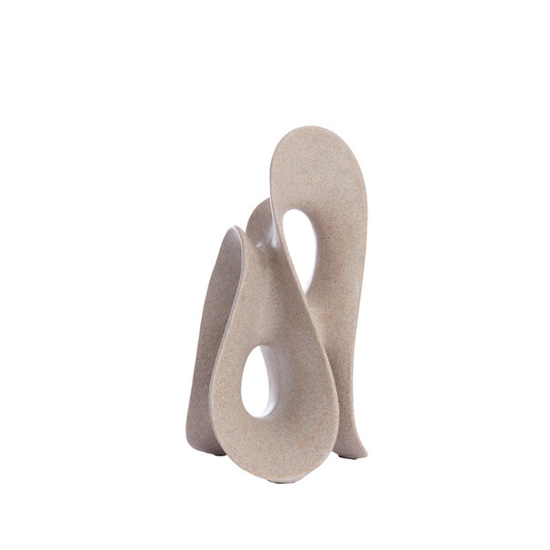 Light & Living Ornament op voet 20,5x19x39 cm ZAZINA taupe