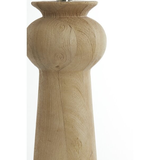 Light en Living Lampvoet Ø17x35 cm BAGLIO hout mat naturel