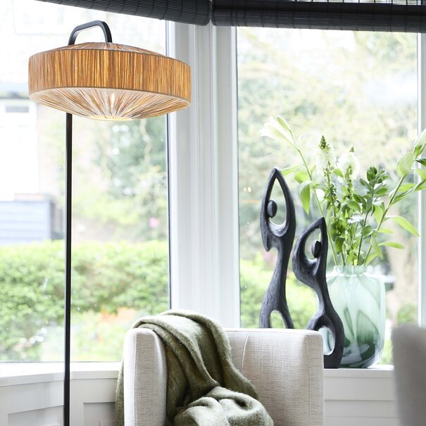 Light en Living Kap 43-43-20 cm BILJANA raffia naturel