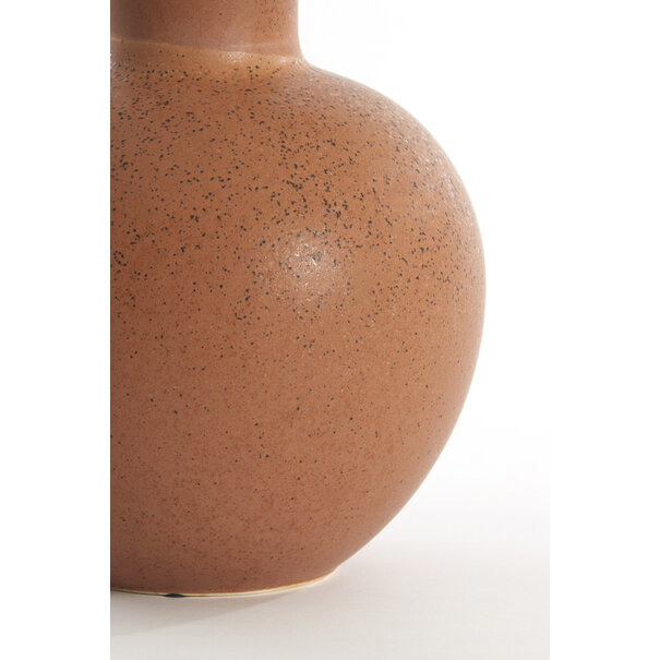Light en Living Vaas deco Ø28,5x42 cm ULLOA keramiek  mat terra
