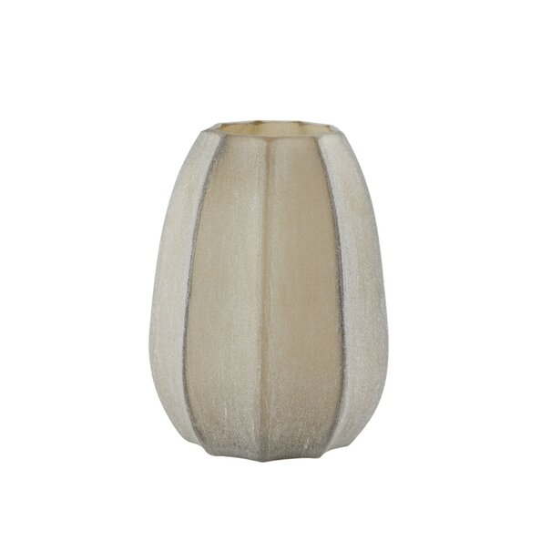 Light en Living Vaas Ø17x23,5 cm BRADLEY glas licht bruin