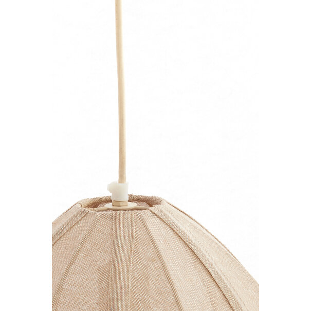 Light en Living Hanglamp Ø28,5x38 cm MILATOS jute naturel