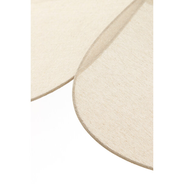 Light & Living Hanglamp Ø79x20 cm FYANO zand
