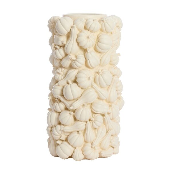 Light en Living Vaas deco Ø28x49 cm PUMPKIN crème