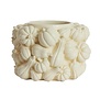 Vaas deco Ø28x18 cm PUMPKIN crème