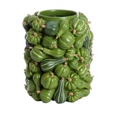 Vaas deco Ø27,5x33 cm PUMPKIN groen