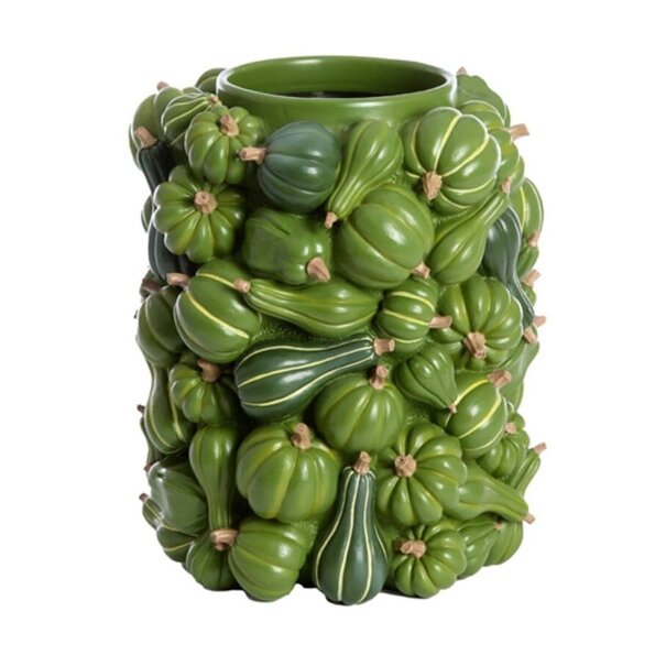 Light en Living Vaas deco Ø27,5x33 cm PUMPKIN groen