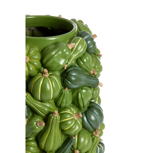 Light en Living Vaas deco Ø27,5x49 cm PUMPKIN groen