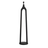 Vloerlamp Ø30x135 cm XITTA hout mat zwart