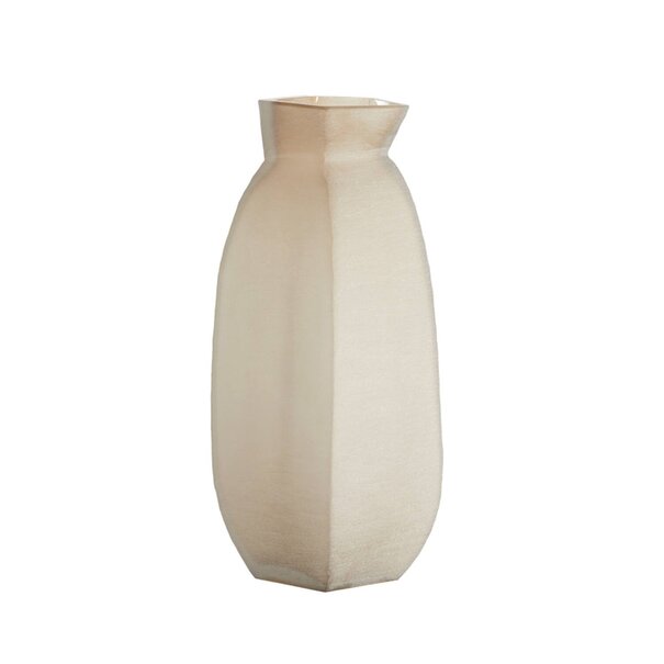 Light & Living Vaas 24,5x22,5x50,5 cm VELIKO glas bruin
