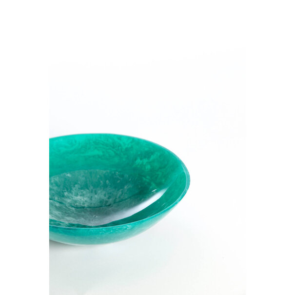 Light en Living Schaal Ø34x7,5 cm BINANGA petrol+emerald