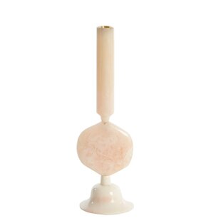 Kandelaar Ø10x36 cm KUMOPA crème