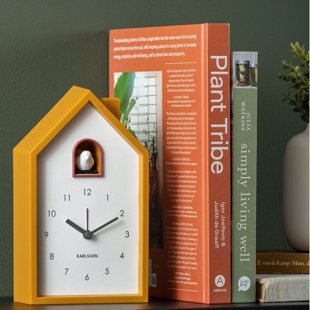 Karlsson Wekker Modern Cuckoo Geel