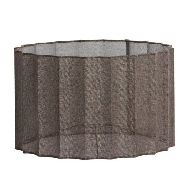 Light en Living Kap cilinder 40-40-25 cm DISLI linnen  bruin