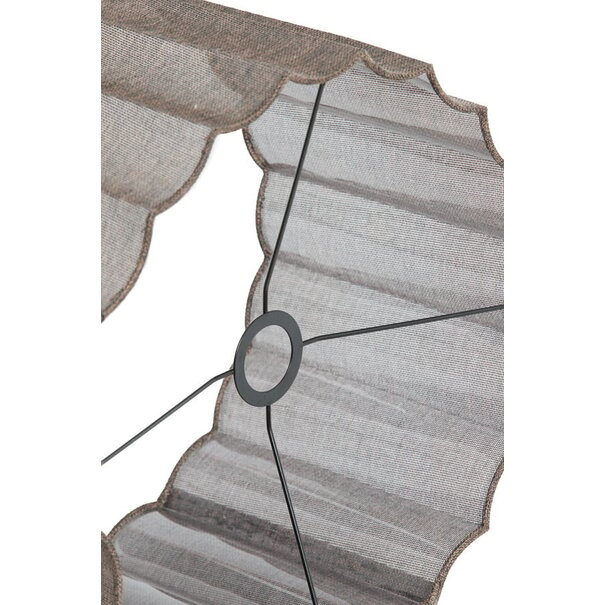Light en Living Kap cilinder 40-40-25 cm DISLI linnen  bruin