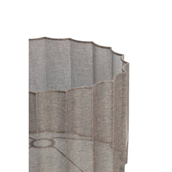 Light en Living Kap cilinder 40-40-25 cm DISLI linnen  bruin