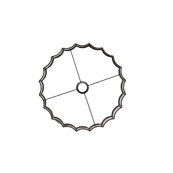 Light en Living Kap cilinder 40-40-25 cm DISLI linnen  bruin