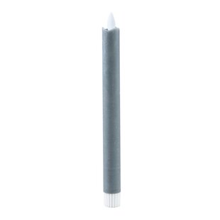LED Dinerkaars rustiek groen blauw beweegbare vlam 2 stuks