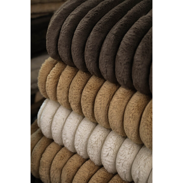 PTMD Plaid Hadi Beige Geribbeld