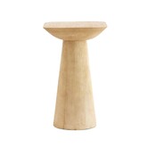 Bijzettafel 33x33x53 cm DEGO mat naturel