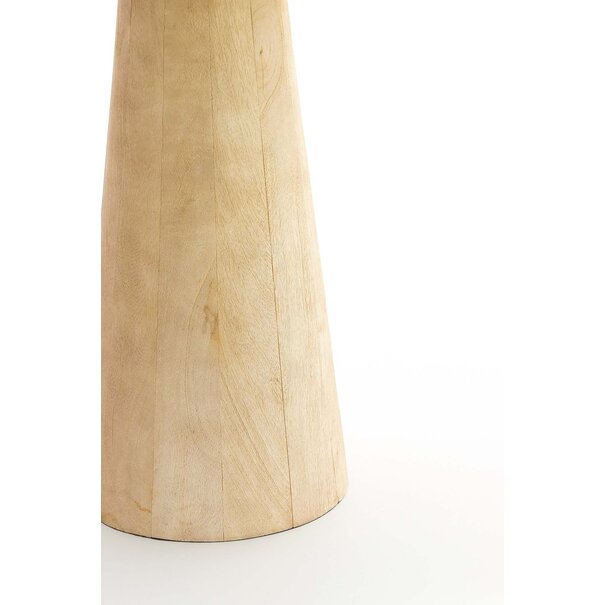 Light en Living Bijzettafel 33x33x53 cm DEGO mat naturel