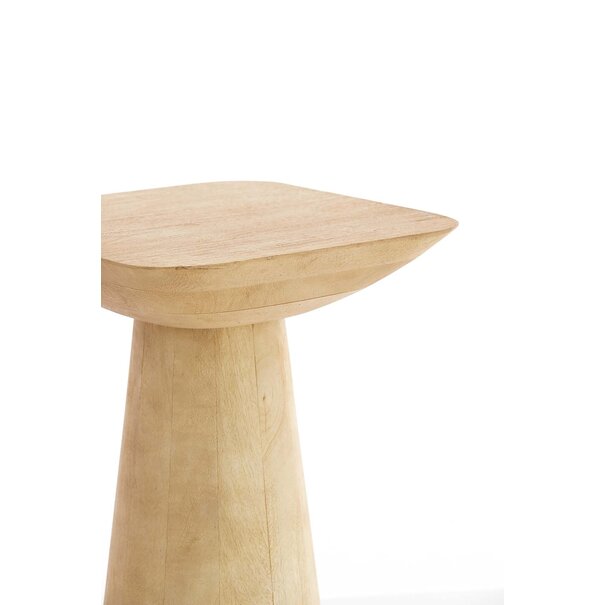 Light en Living Bijzettafel 33x33x53 cm DEGO mat naturel