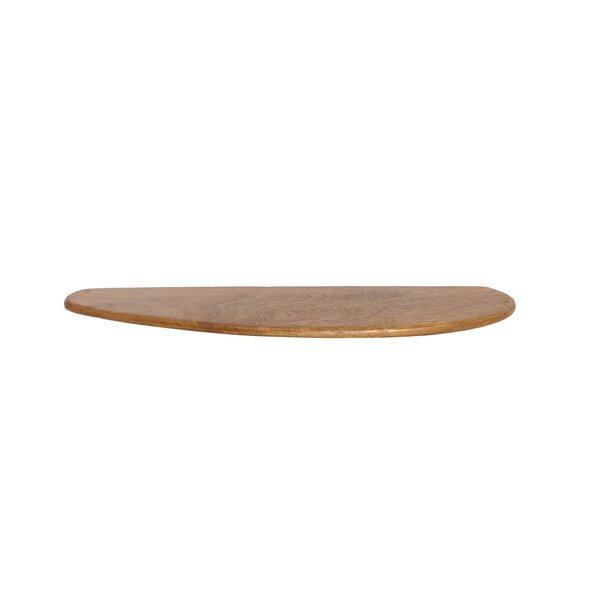 Light en Living Wandplank 49x15x3 cm GINOSU olie bruin