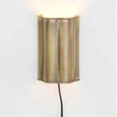 Wandlamp 13,5x9,5x20,5 cm FRINGE antiek brons