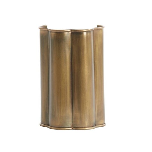 Light en Living Wandlamp 13,5x9,5x20,5 cm FRINGE antiek brons